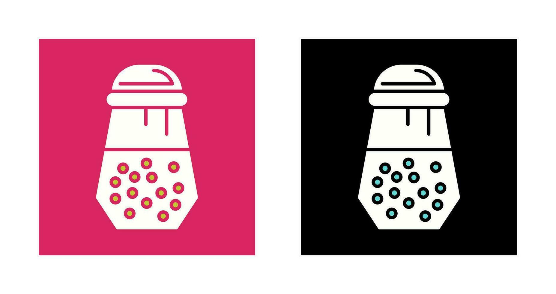 Salt Shaker Vector Icon