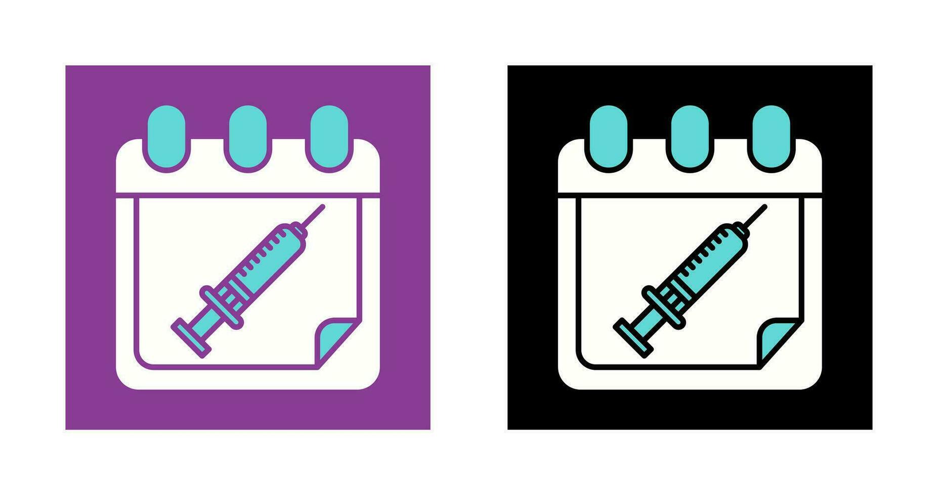 Vaccine Time Vector Icon
