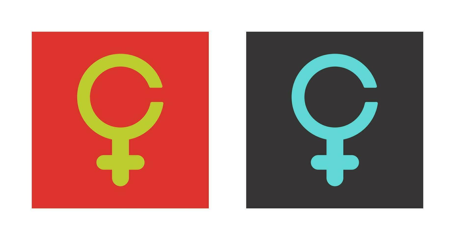 Female Sign Vector Icon