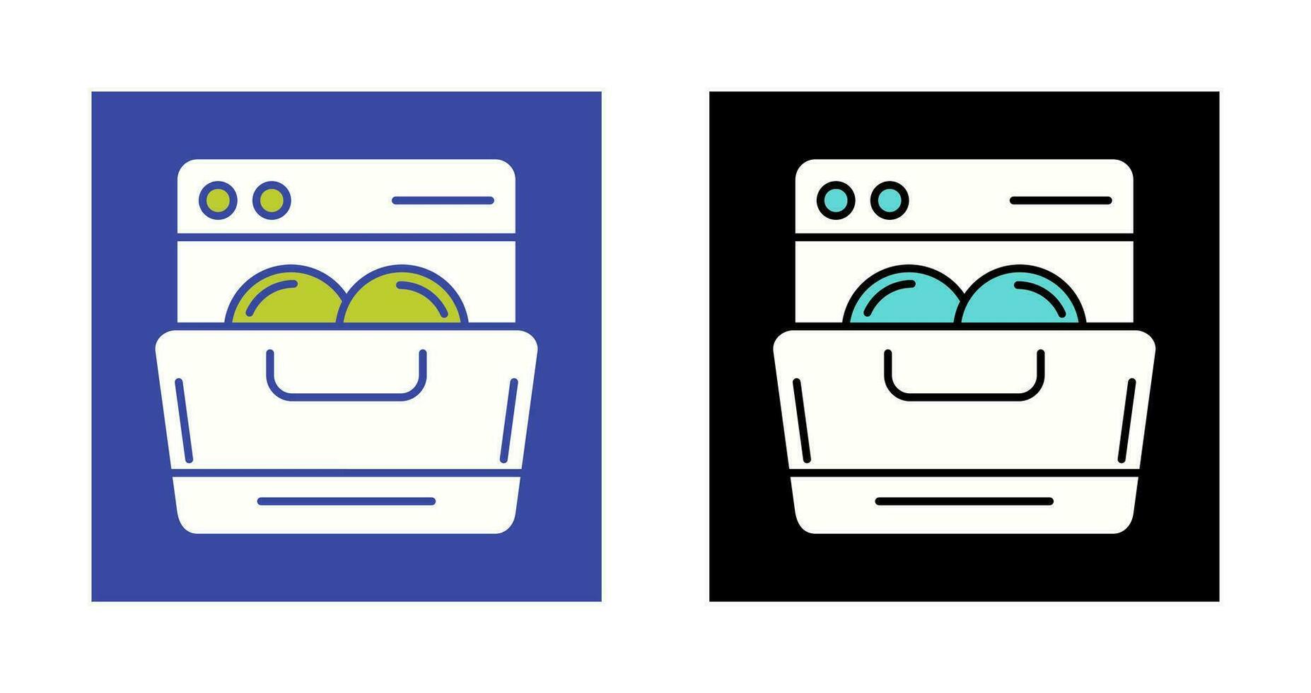 Dishwasher Vector Icon