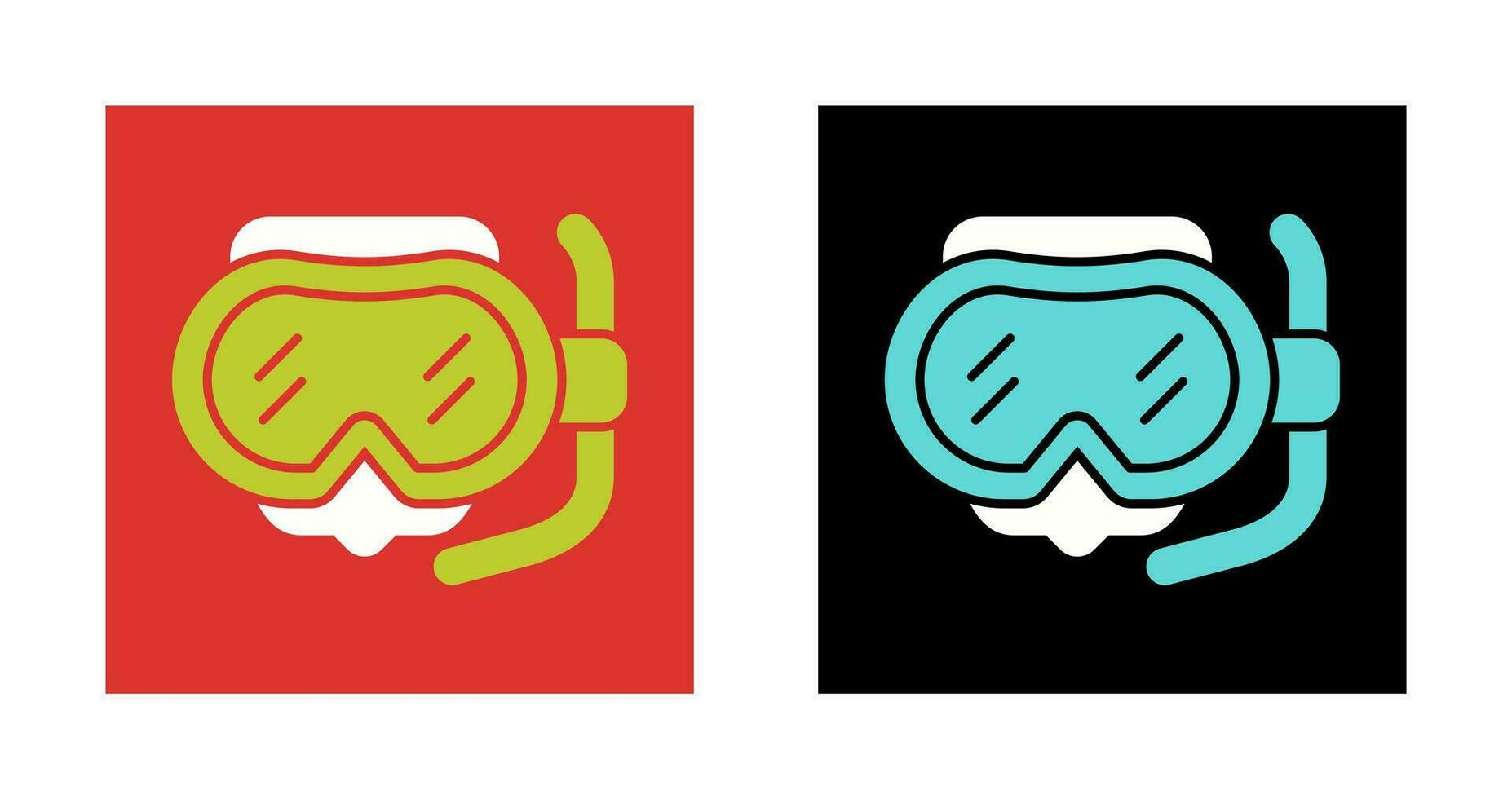 Diving Mask Vector Icon