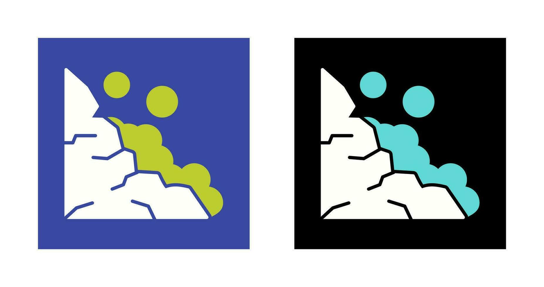 Landslide Vector Icon