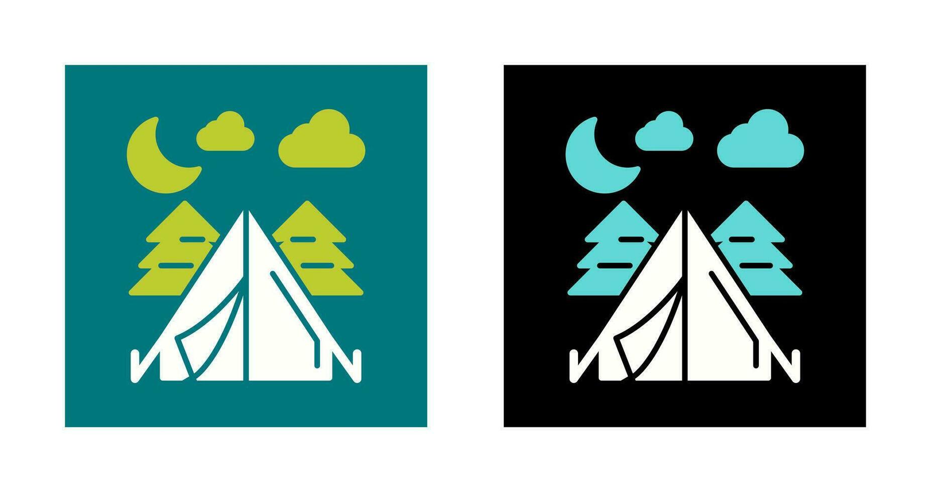 Tent Vector Icon