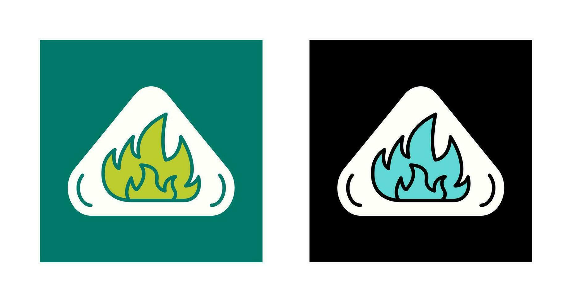 Fire Danger Vector Icon
