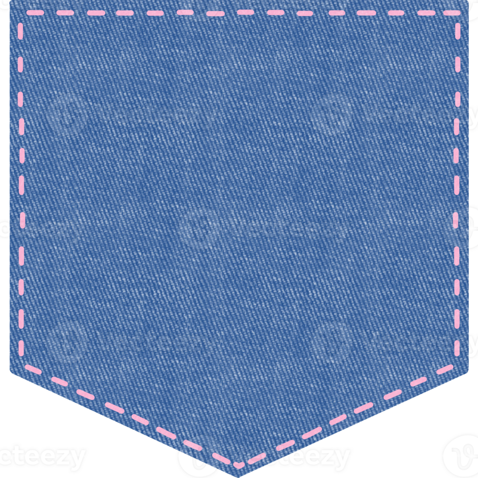 Blue Jeans denim fabric material cotton texture pocket fashion y2k vintage old school cool kids png