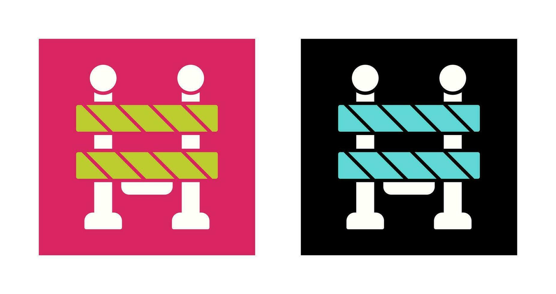 Barrier Vector Icon