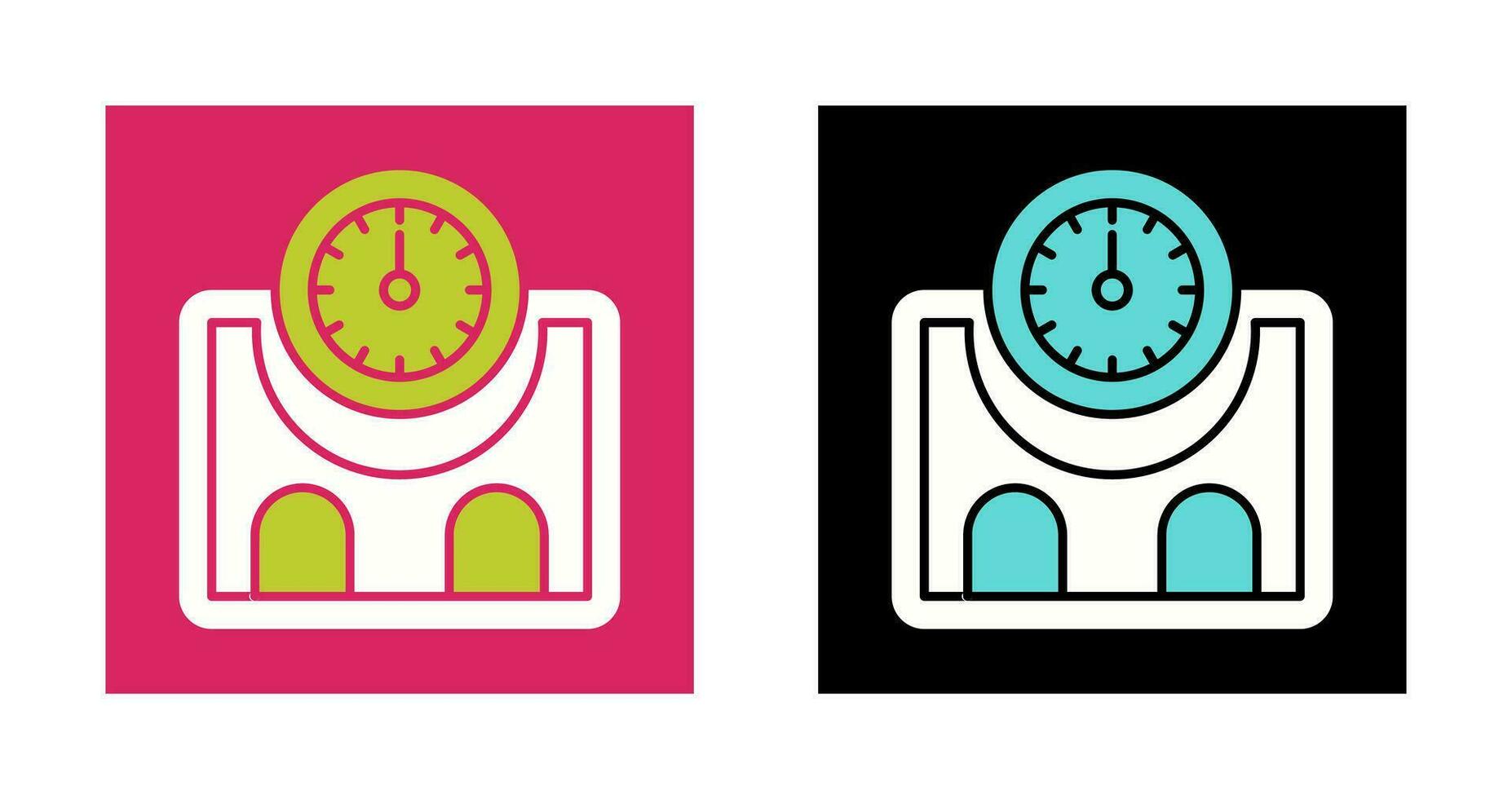 Weight Scale Vector Icon