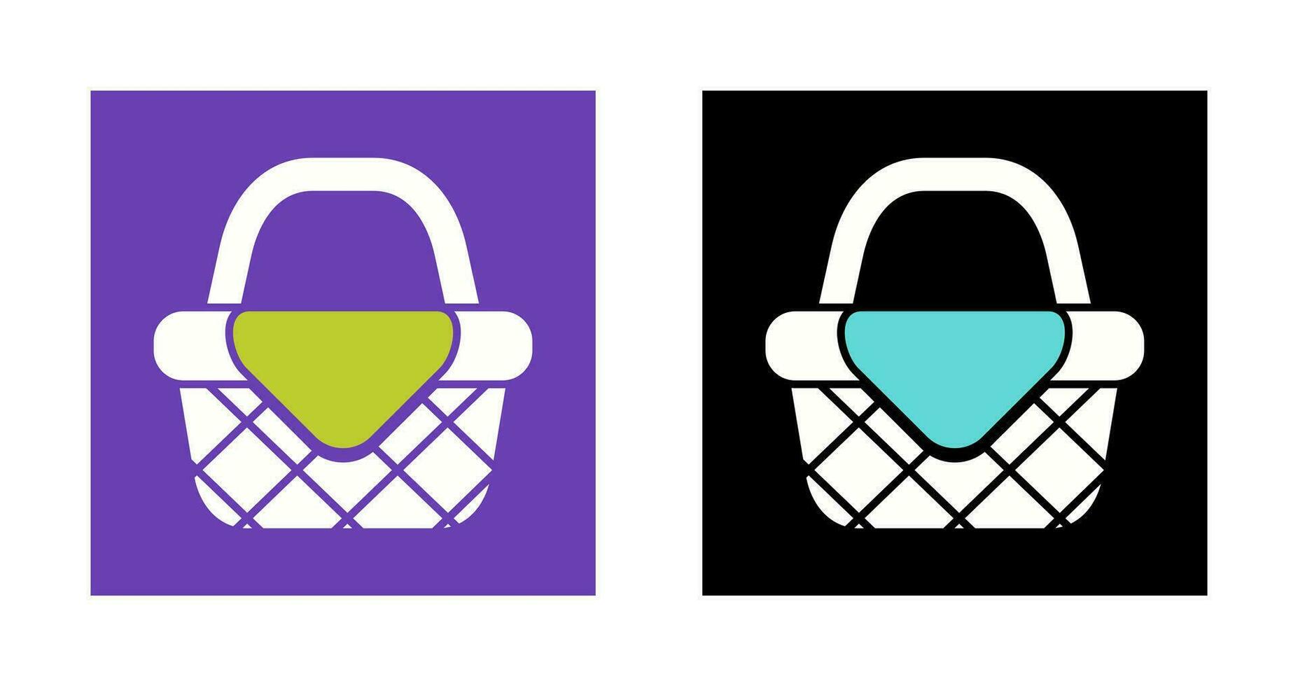 Picnic Basket Vector Icon