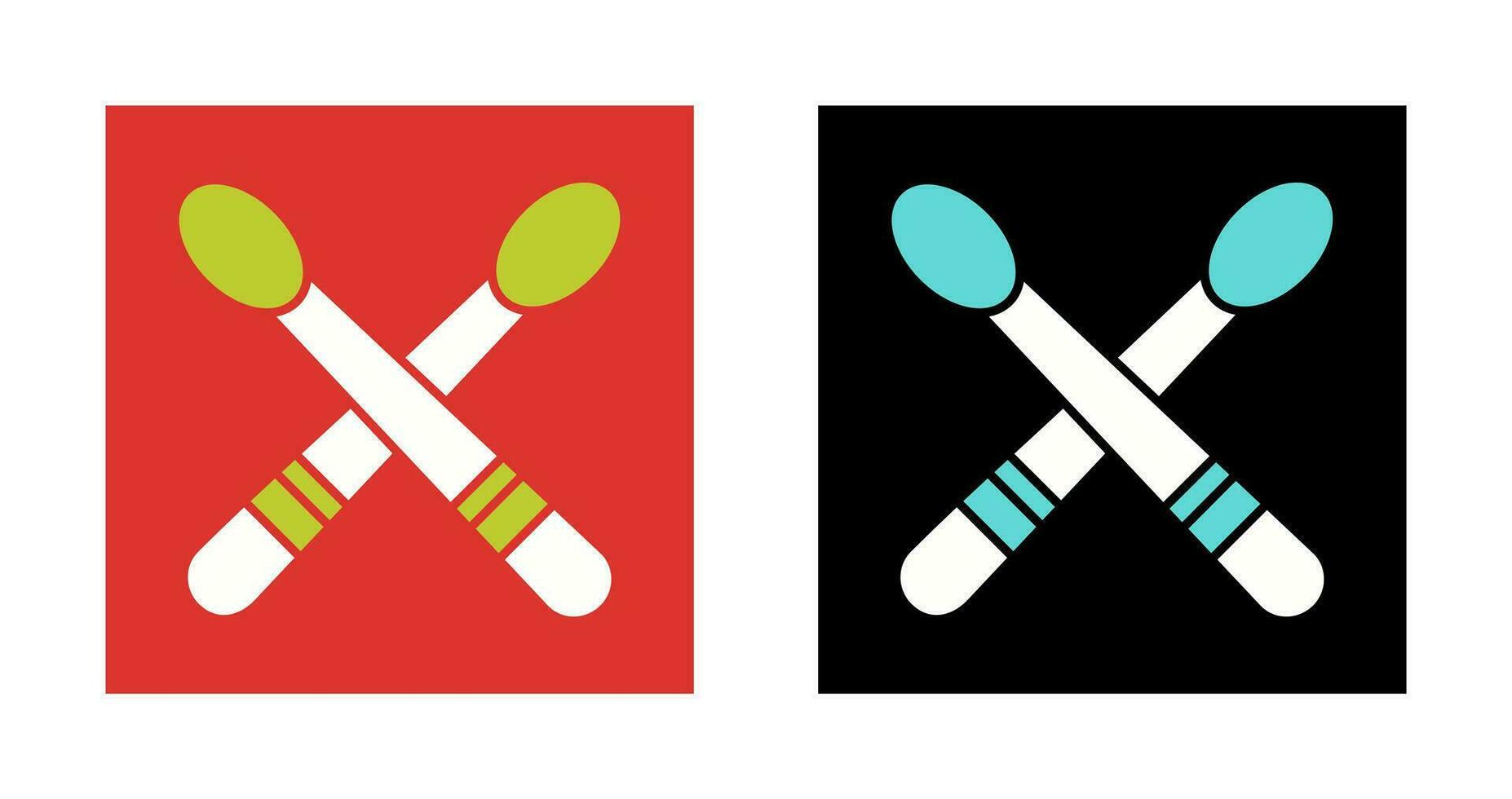 Drumsticks Vector Icon