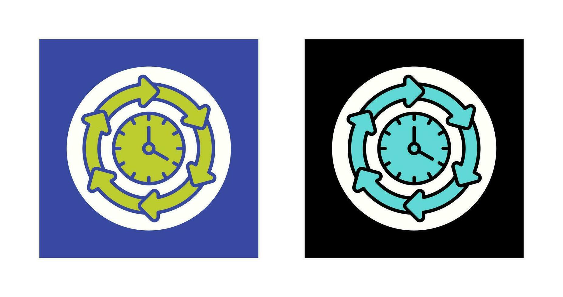 Processing Time Vector Icon