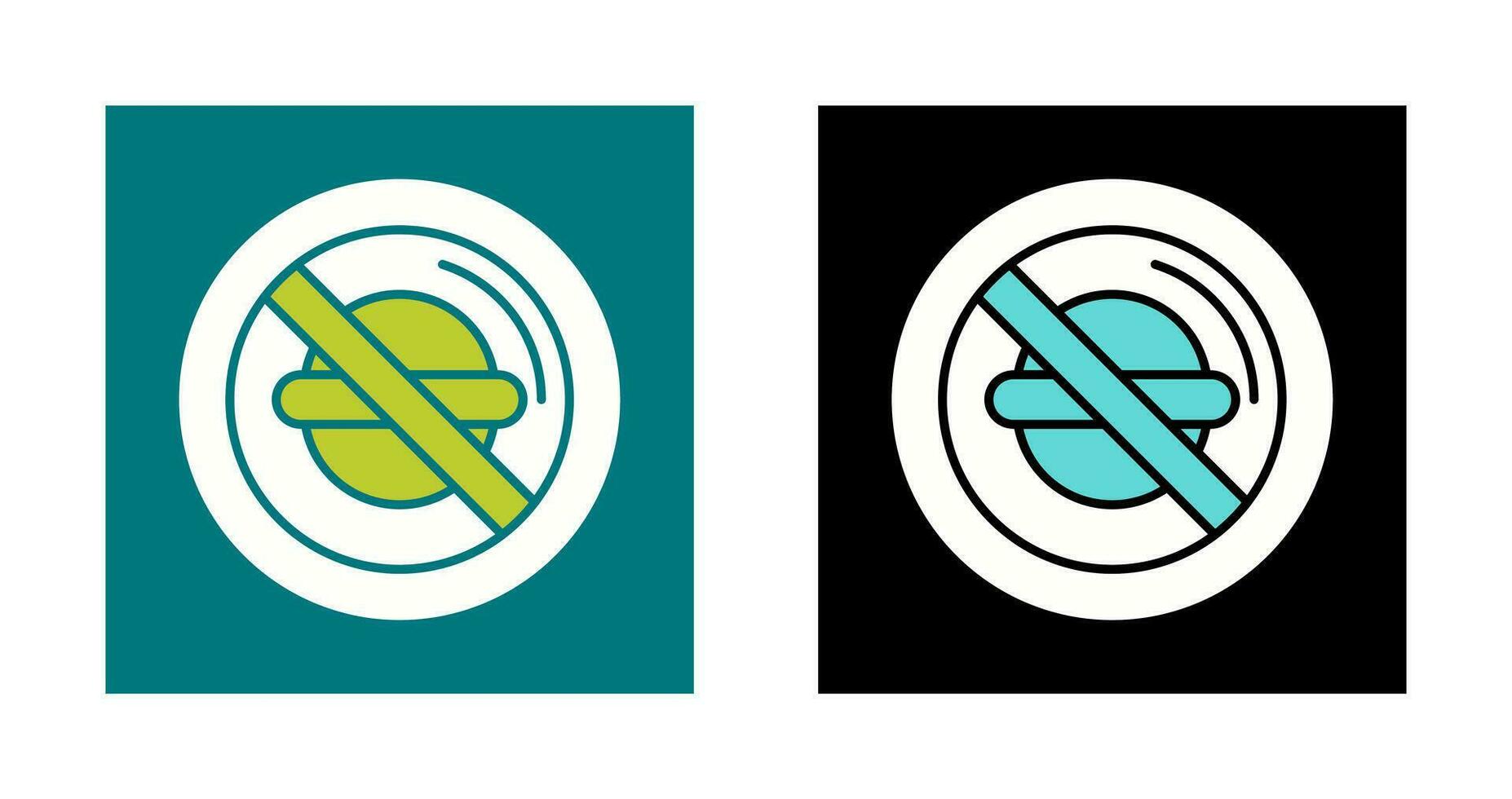 No Food Vector Icon