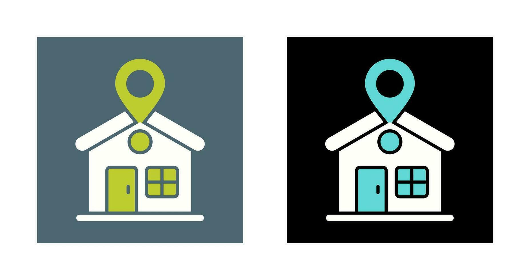 Home Location Vector Icon