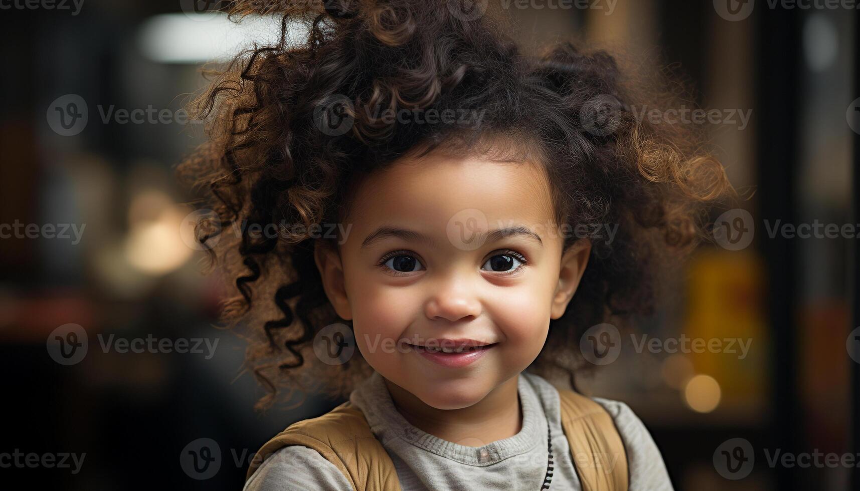 Curly hair babies discount