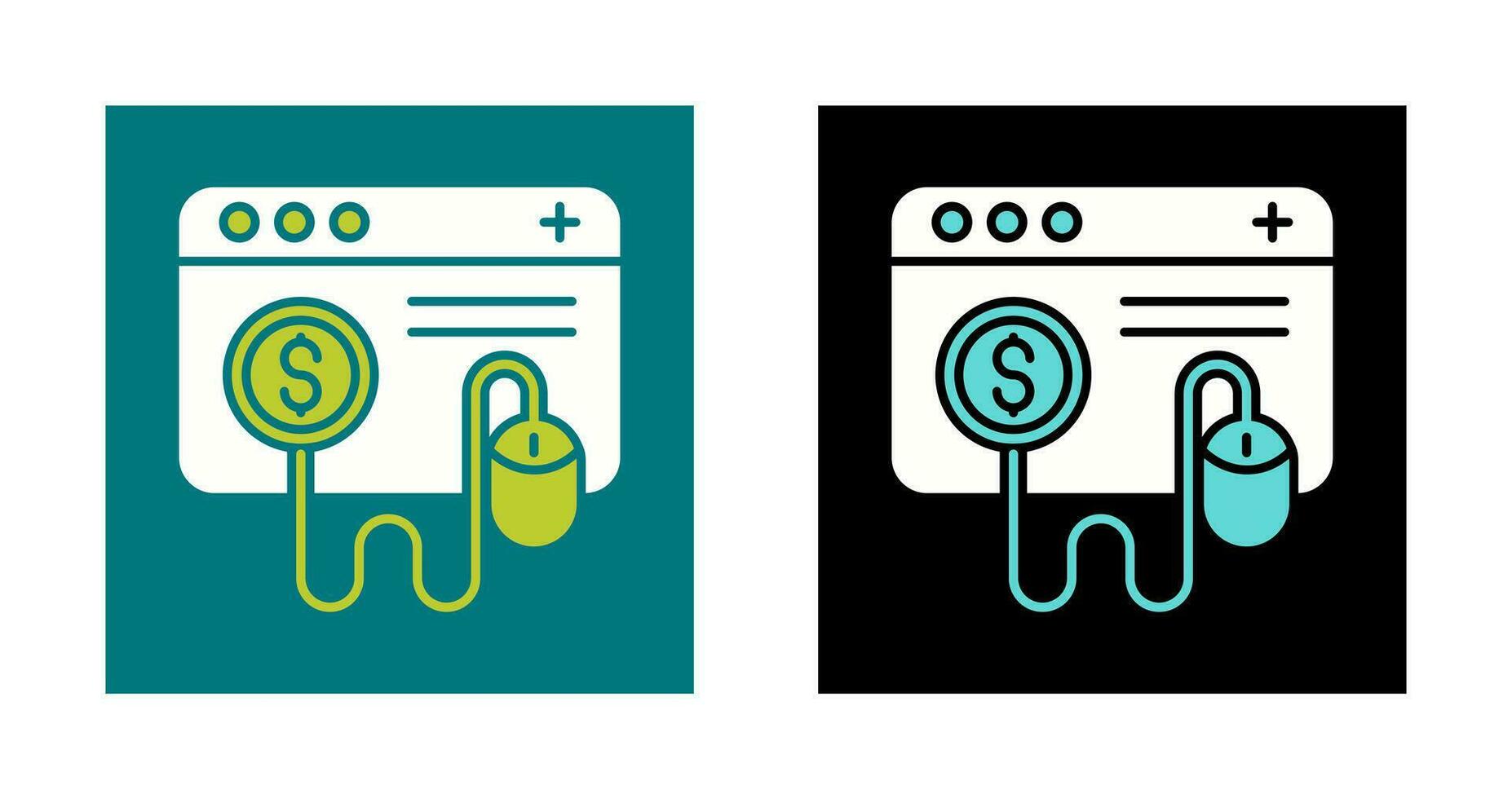Pay Per Click Vector Icon