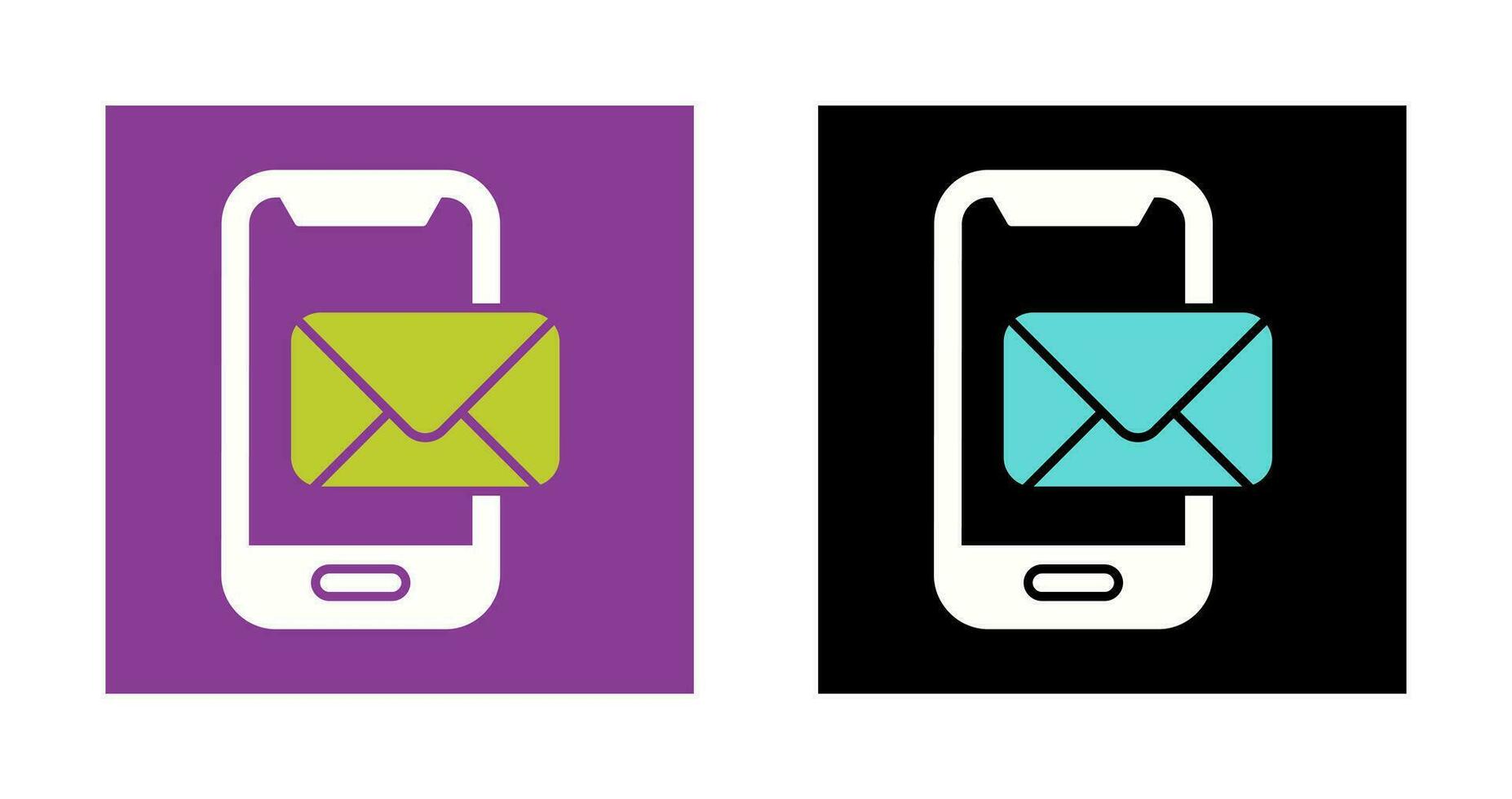 Phone Mail Vector Icon