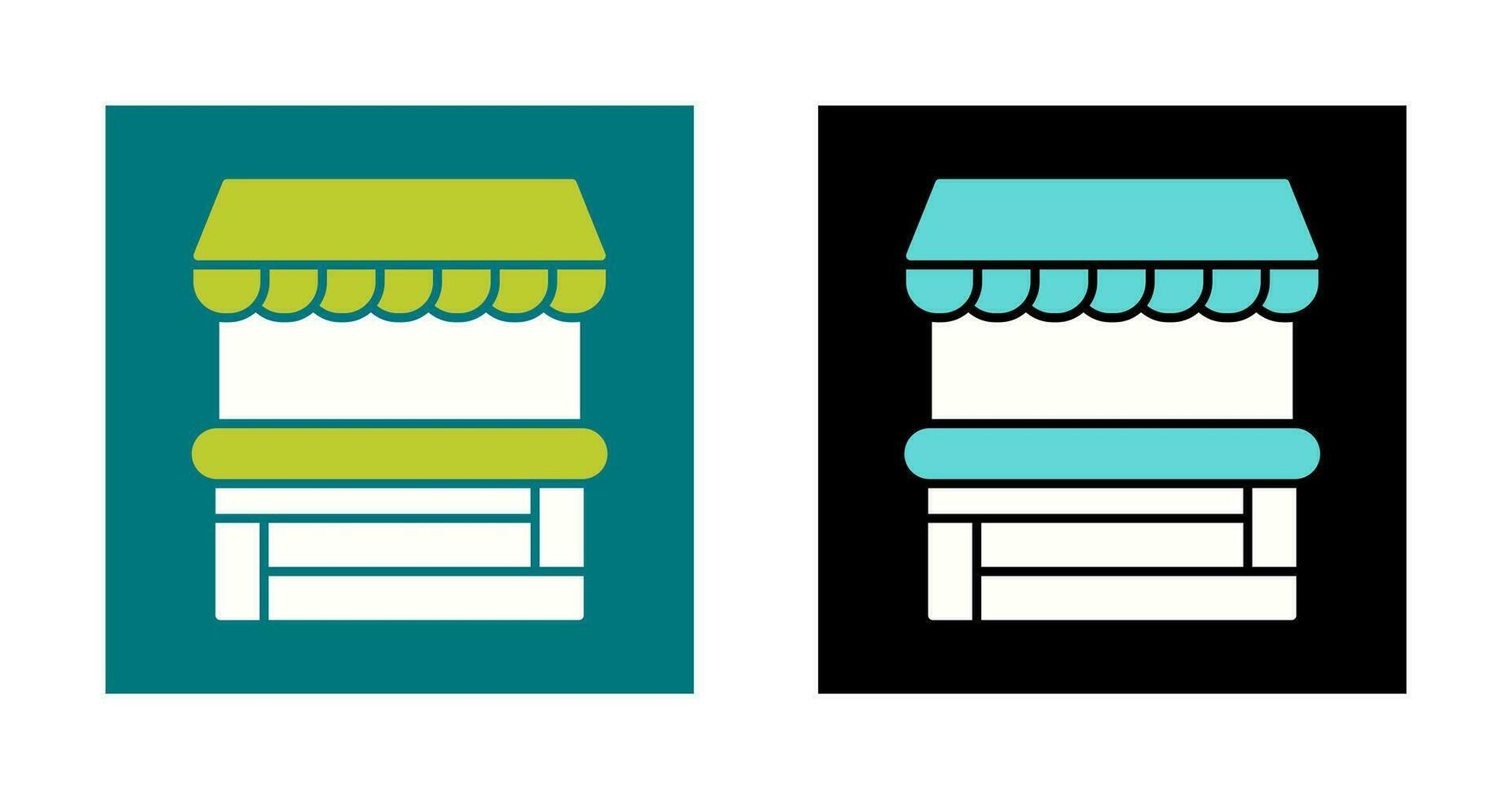 Food Stand Vector Icon