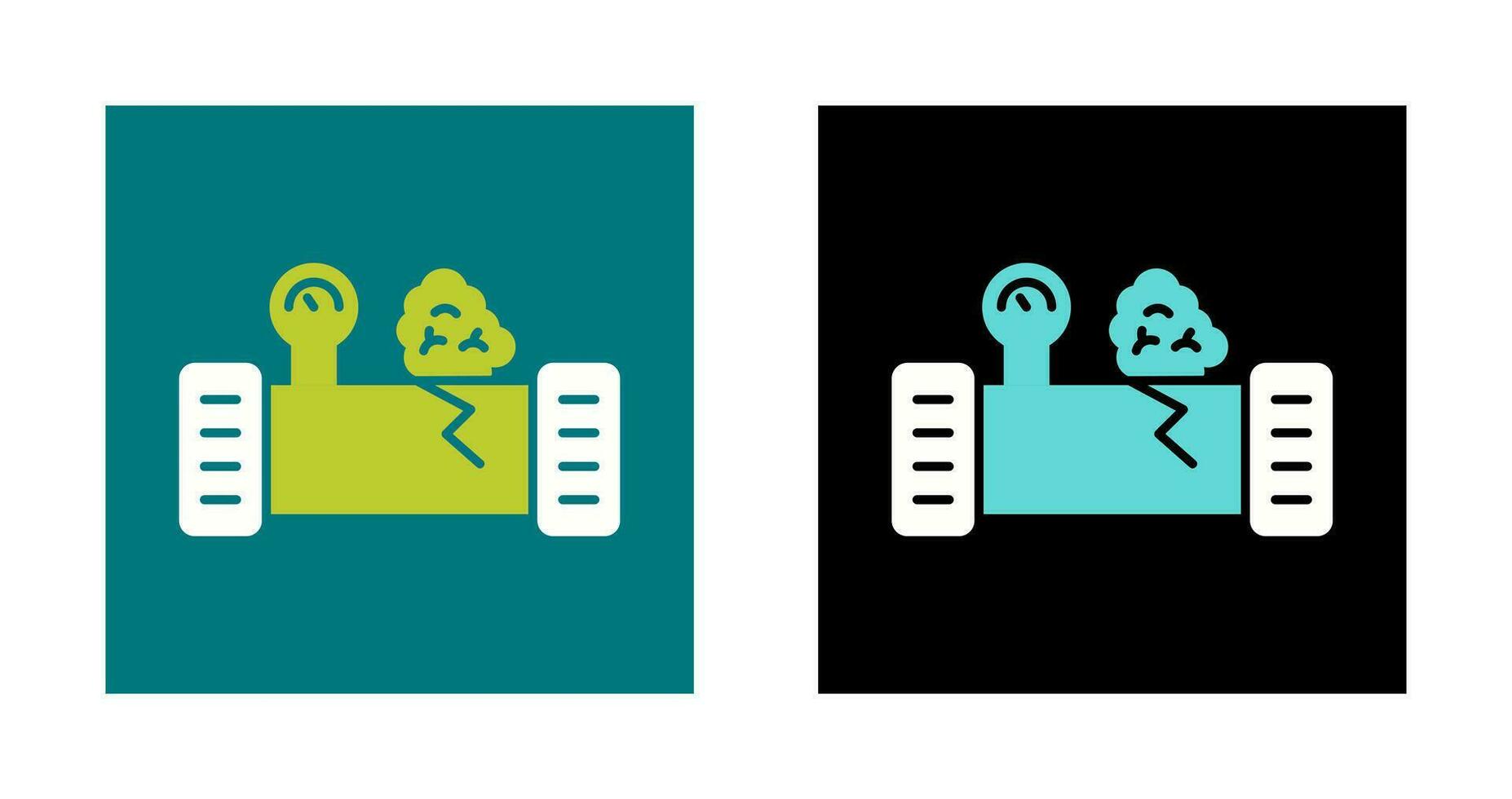 Gas Leak Vector Icon