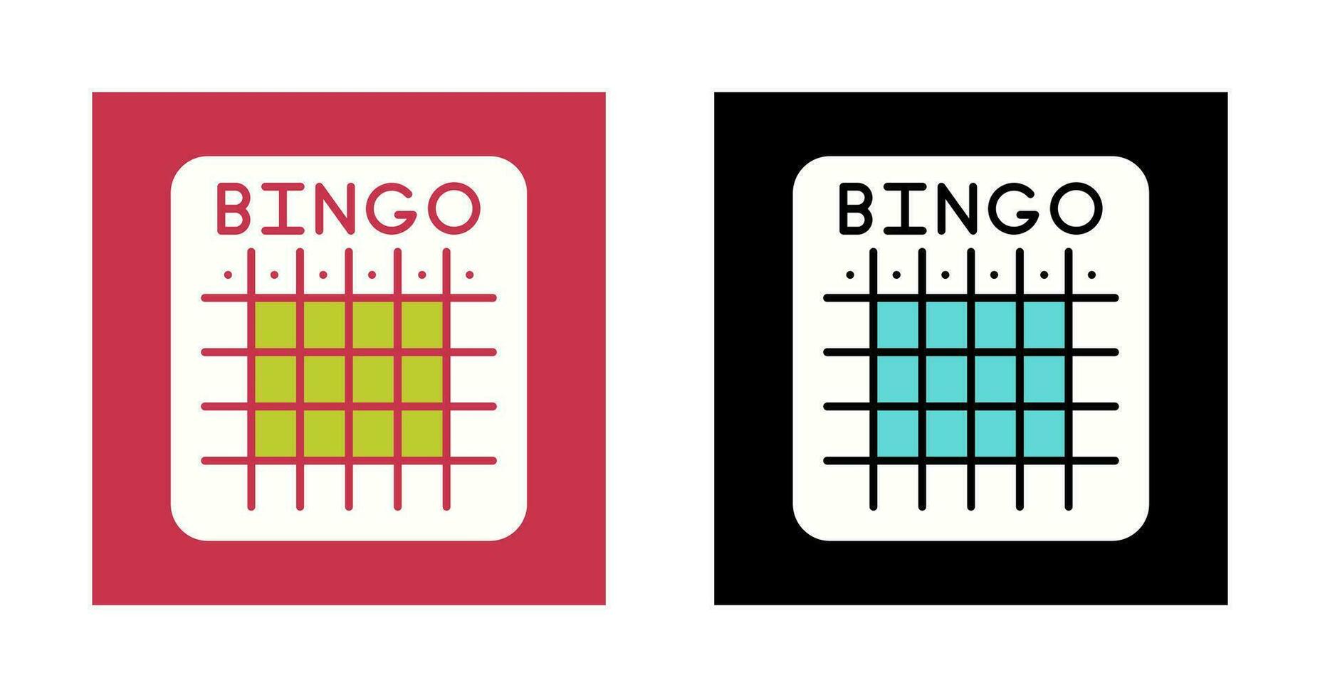 Bingo Vector Icon
