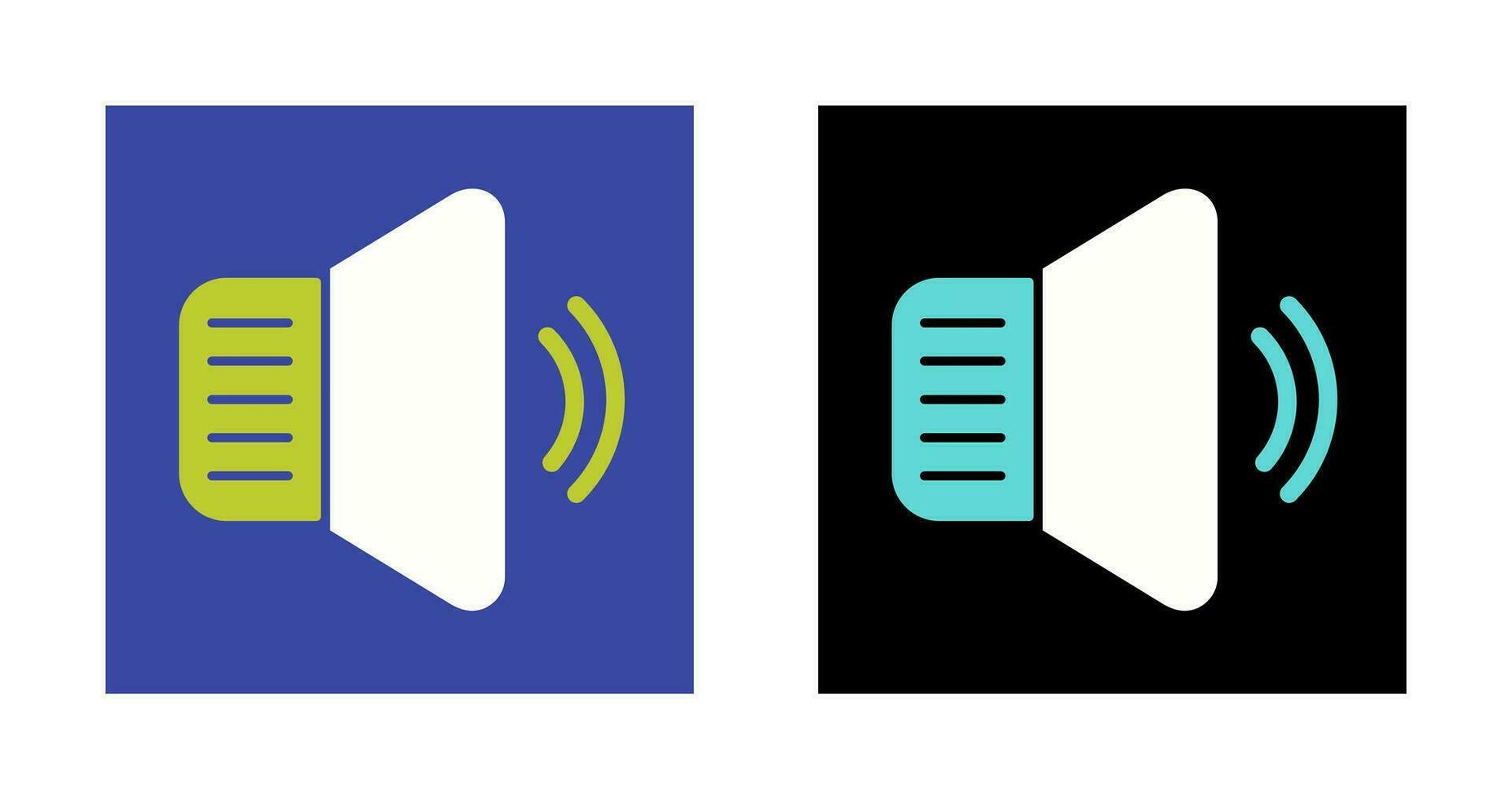 icono de vector de sonido