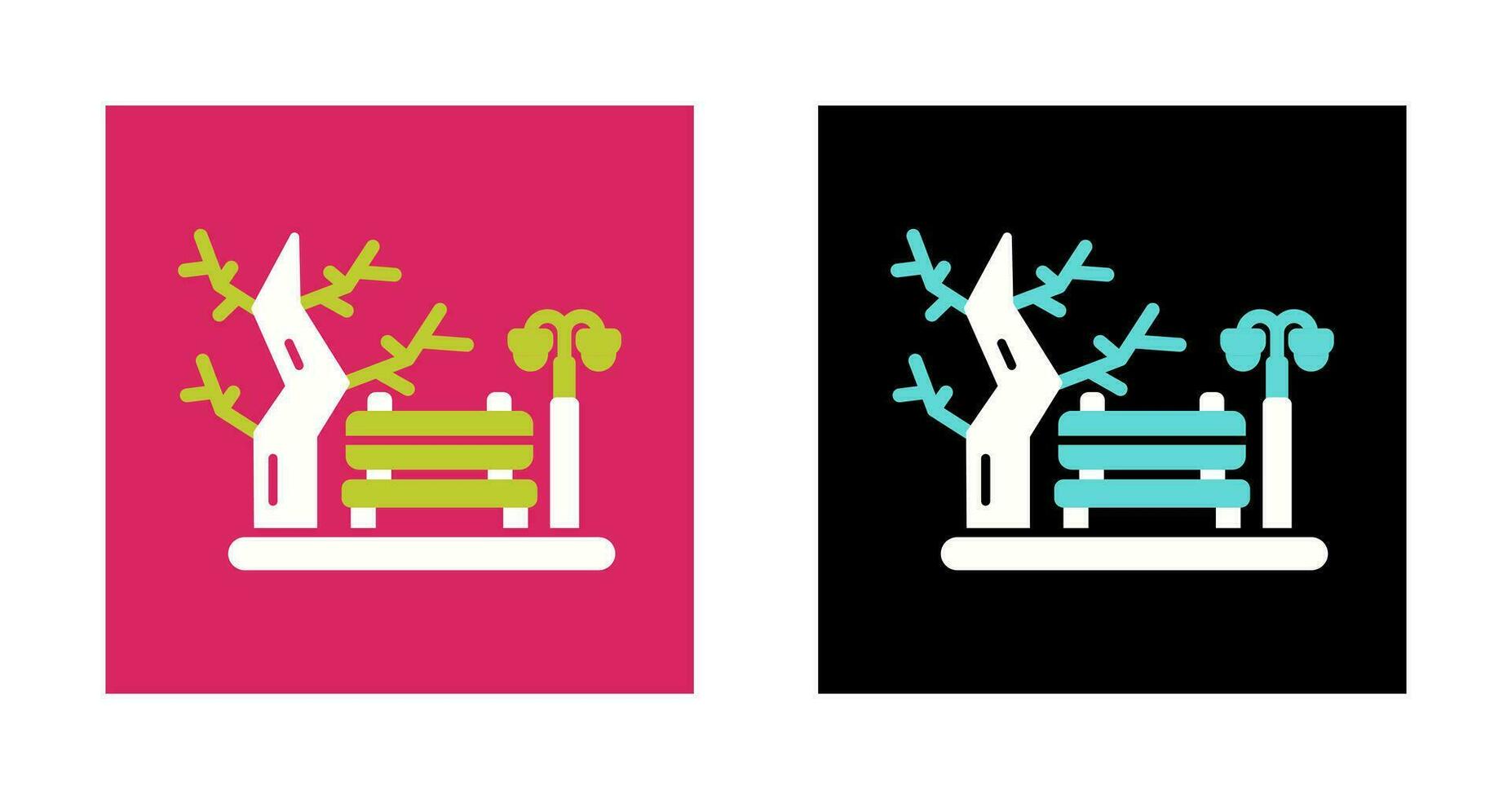Park Vector Icon