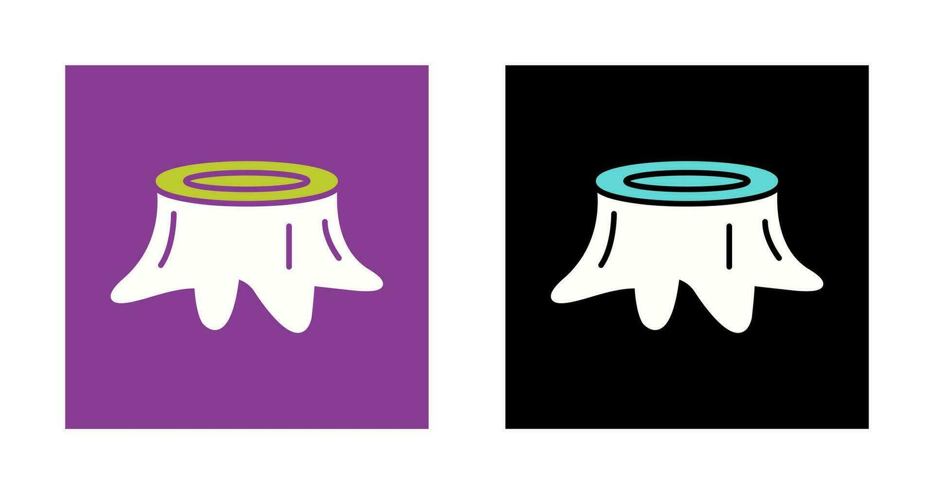 Stump Vector Icon
