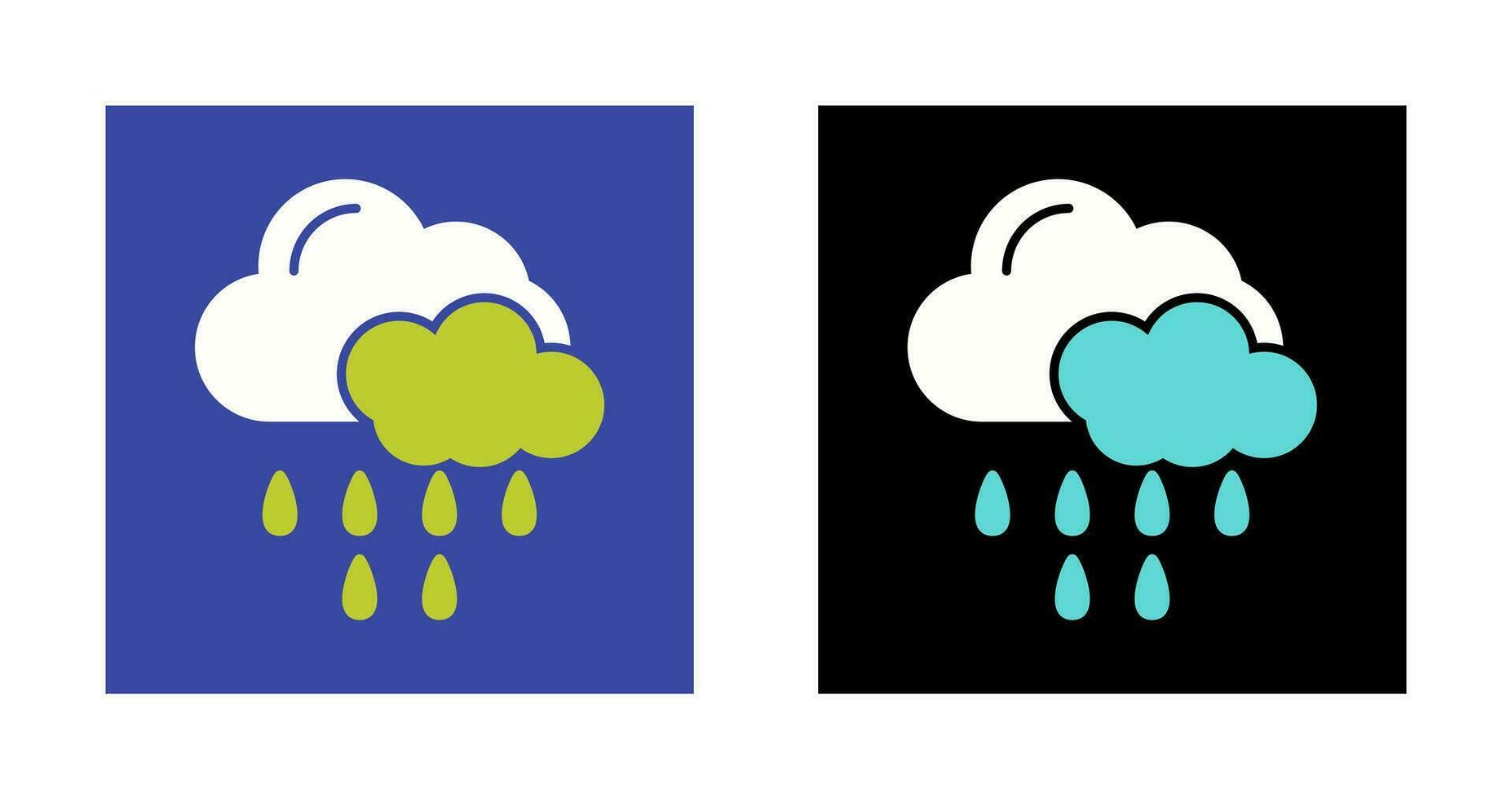 Rain Vector Icon