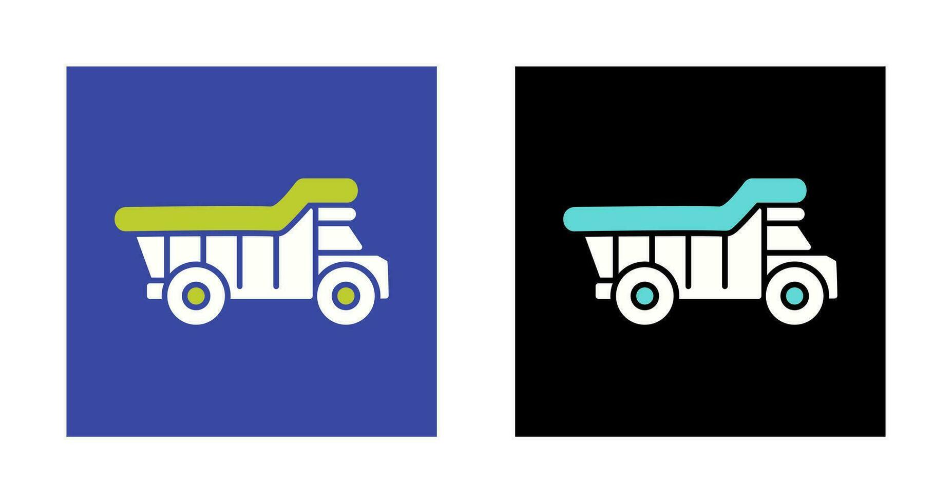 Dump Truck Vector Icon