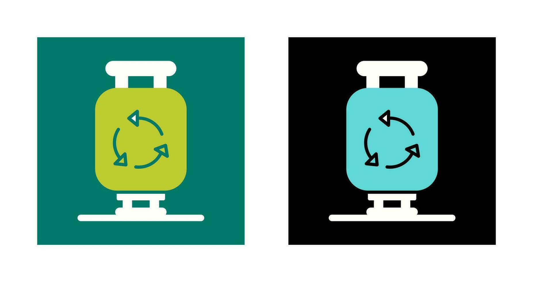 Gas Cylinder Vector Icon