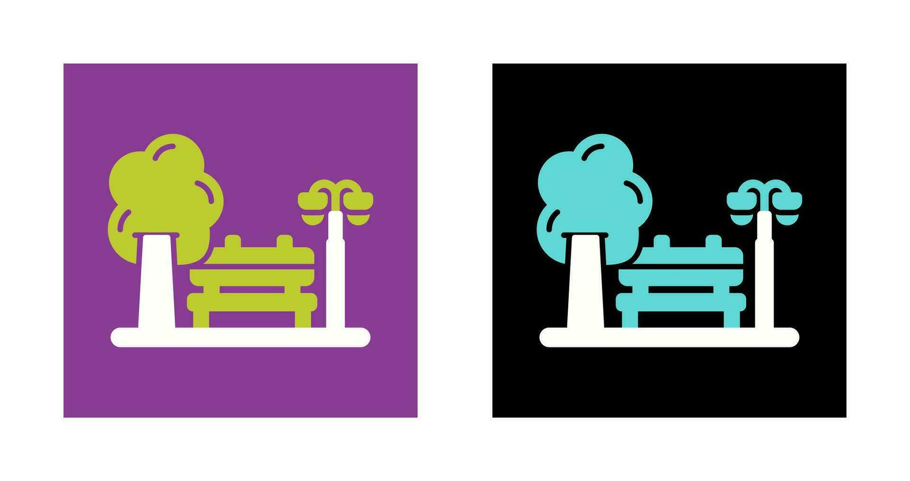 Park Vector Icon