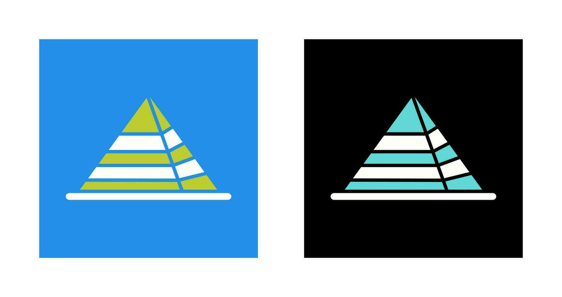 Pyramid Vector Icon