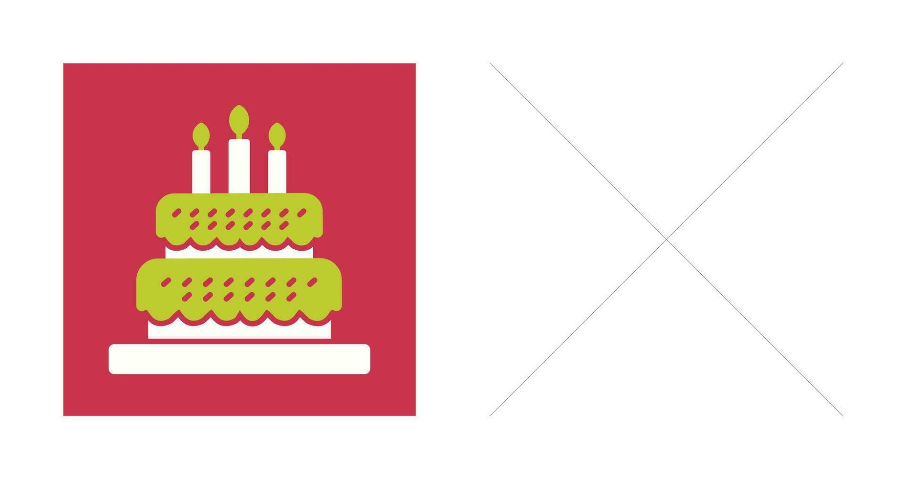 Cake Vector Icon