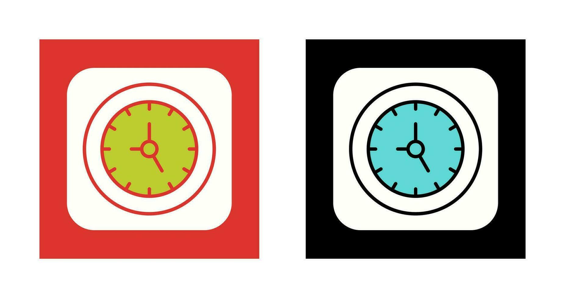 Clock Vector Icon