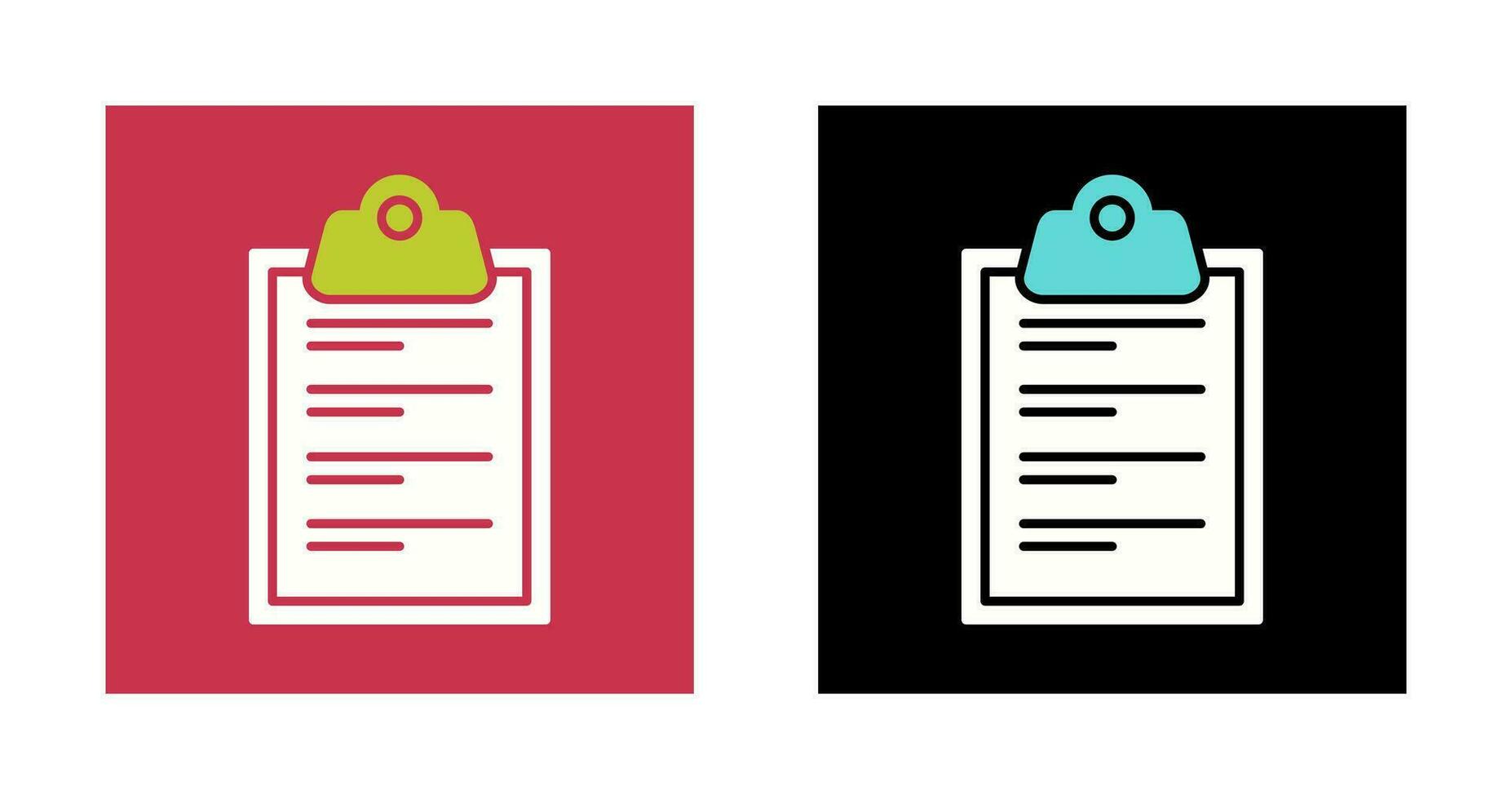 Clipboard Vector Icon