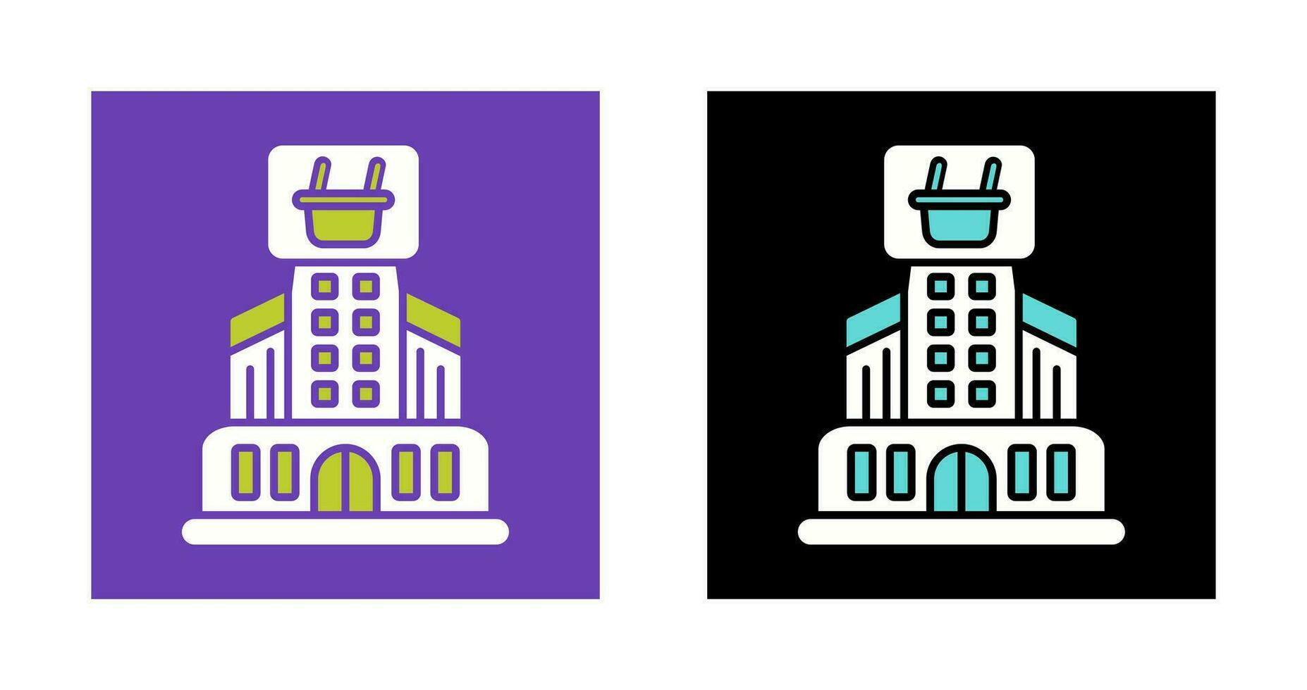 Shopping Mall Vector Icon