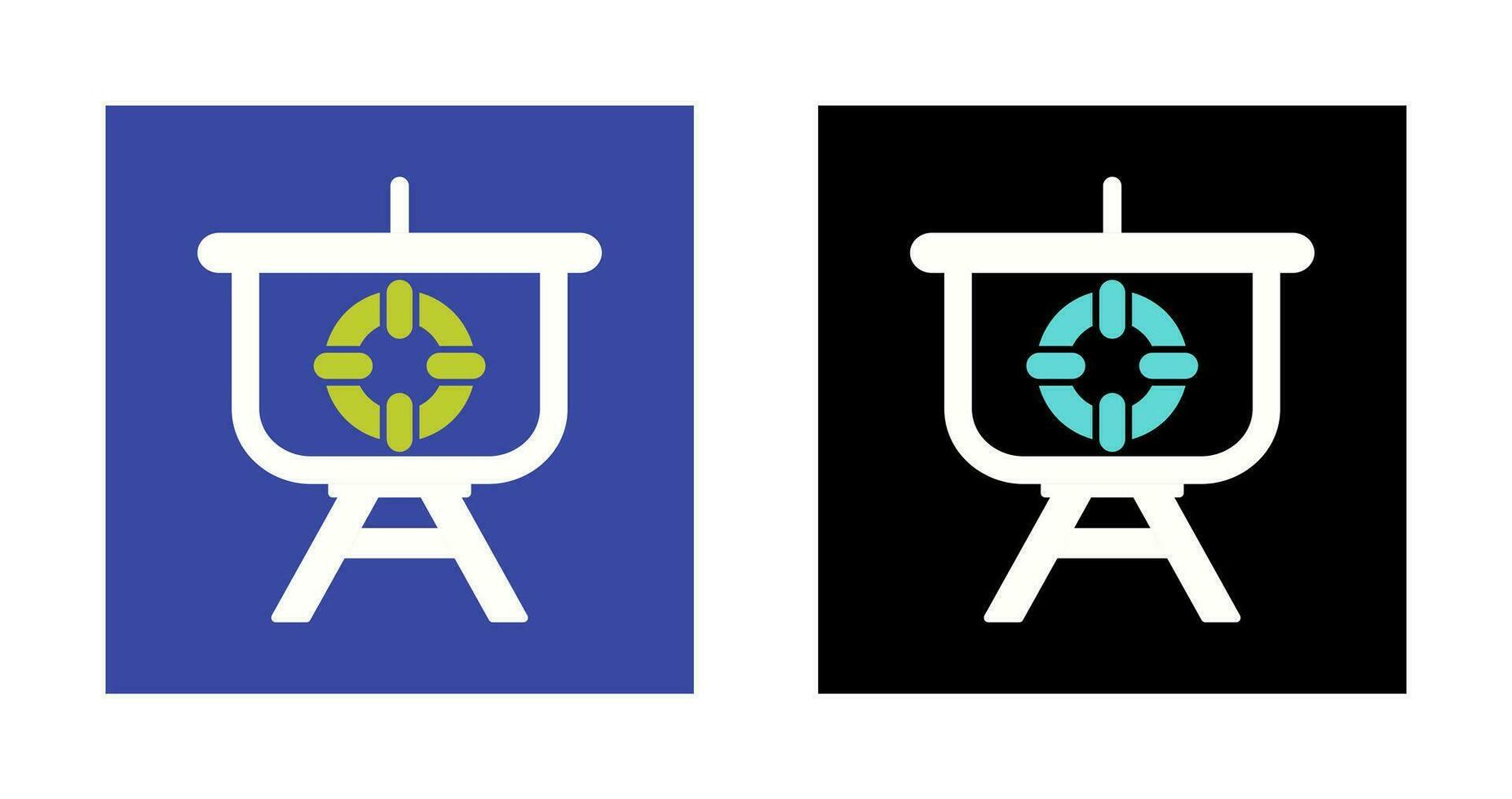 Target Presentation Vector Icon