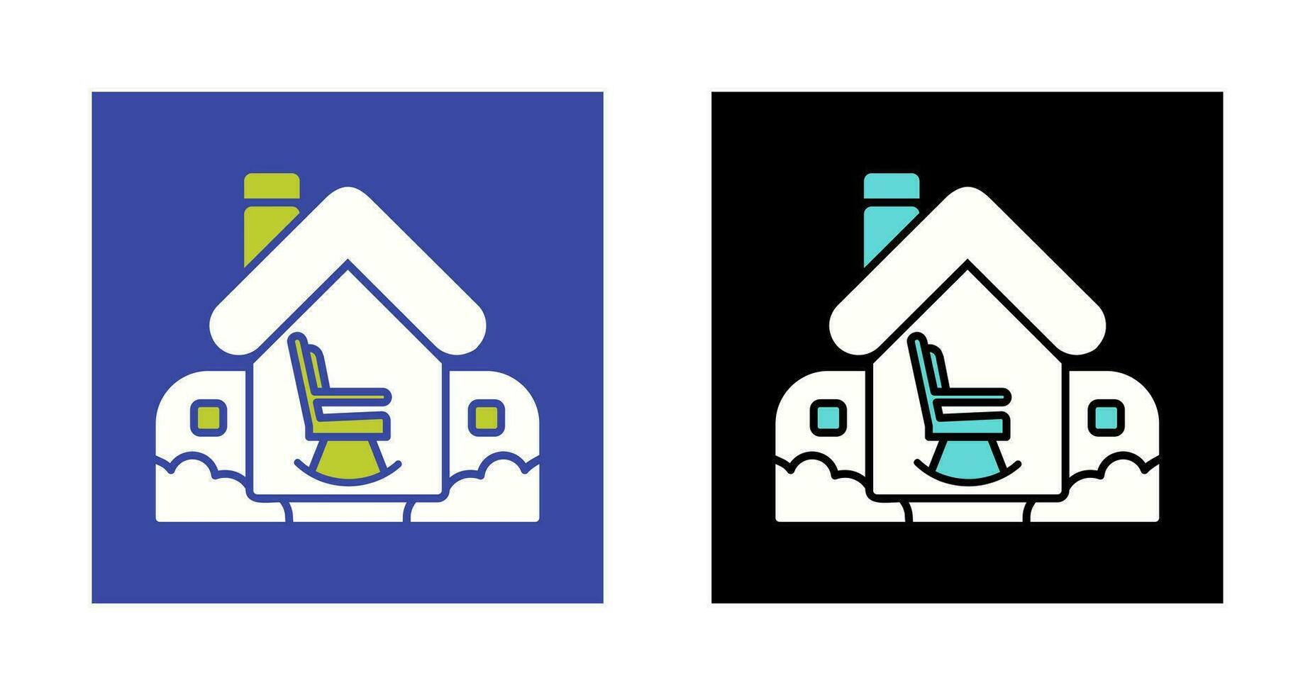 Retirement Home Vector Icon