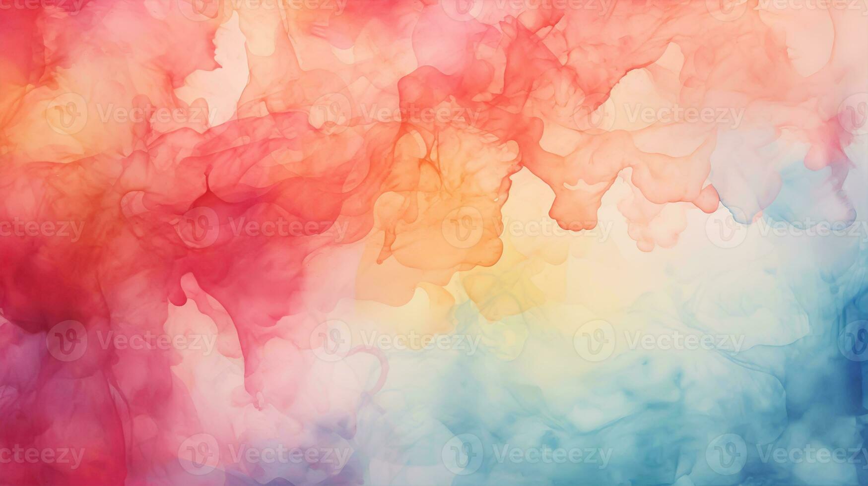 Abstract watercolor background. Digital art painting. Colorful texture. photo