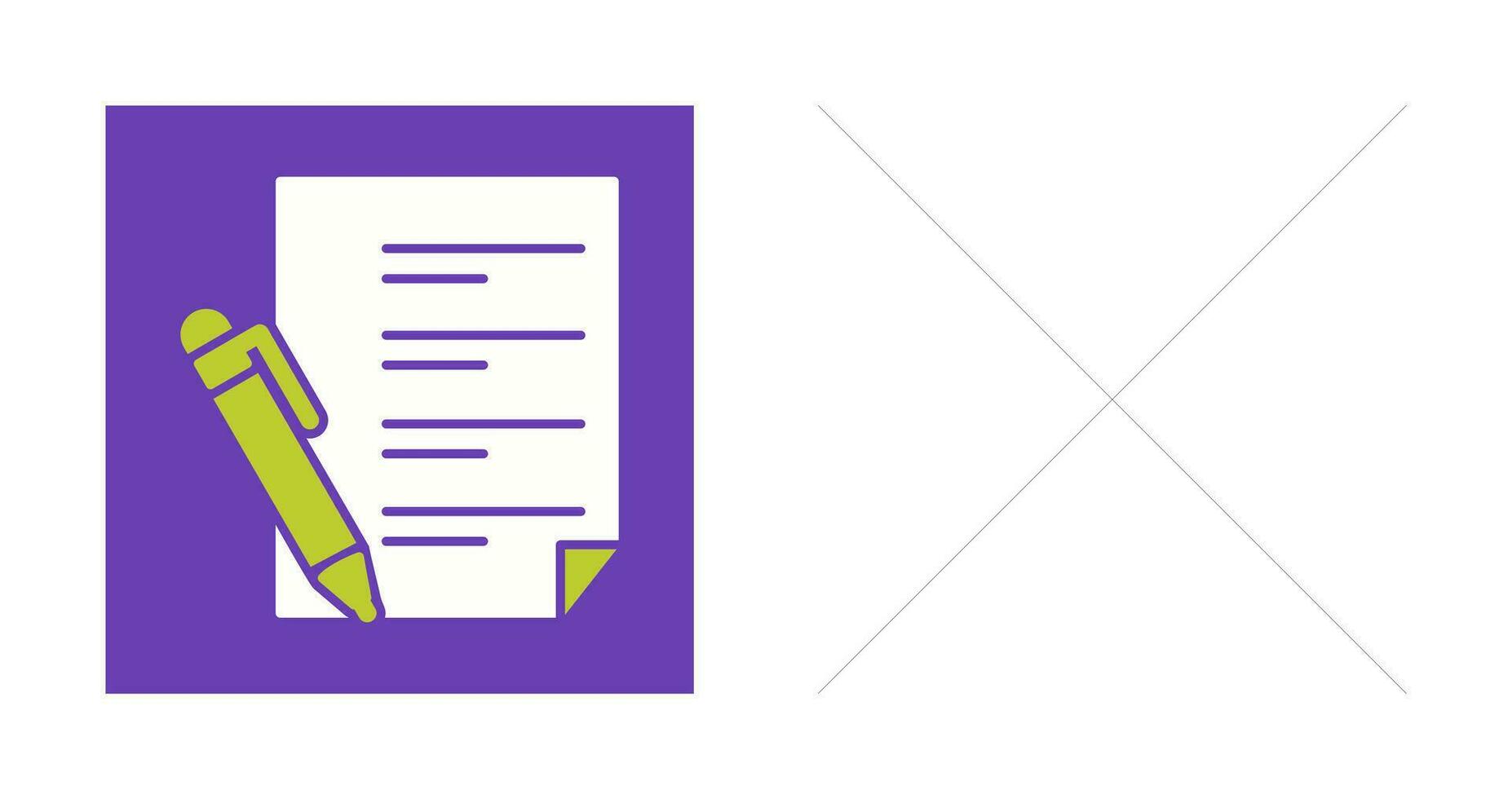 Write Vector Icon