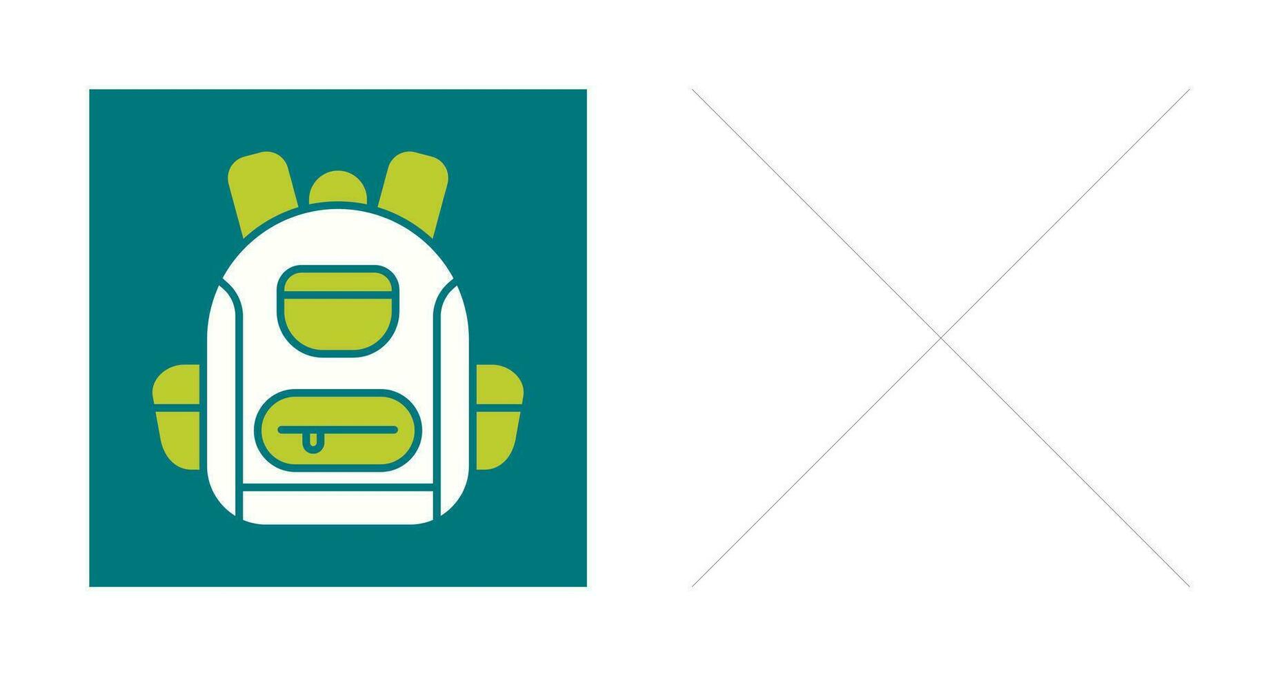 Backpack Vector Icon