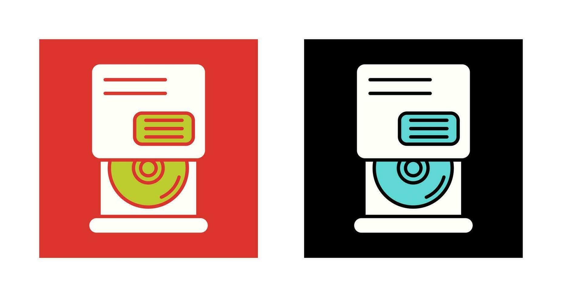 Cd Room Vector Icon