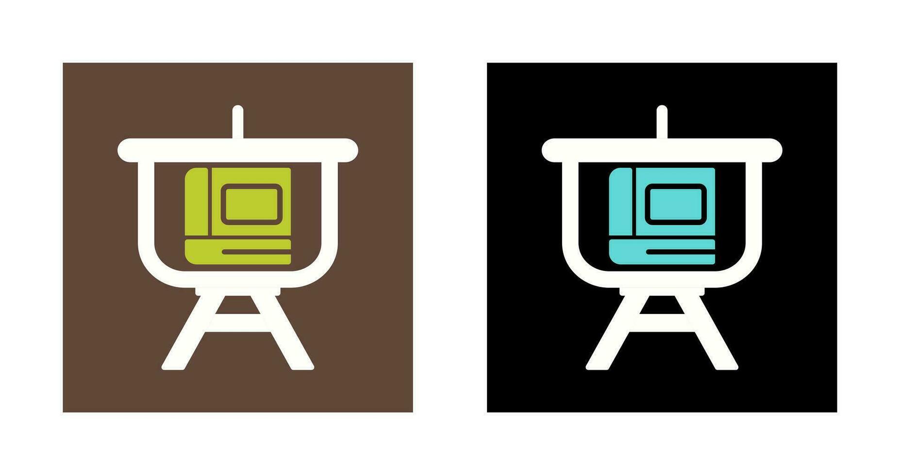 Education Presentation Vector Icon