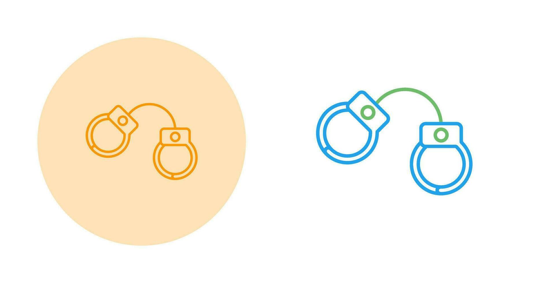 Handcuffs Vector Icon
