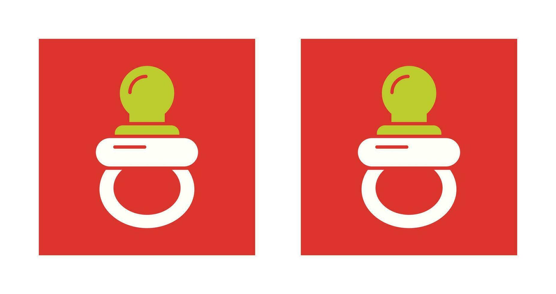 Pacifier Vector Icon