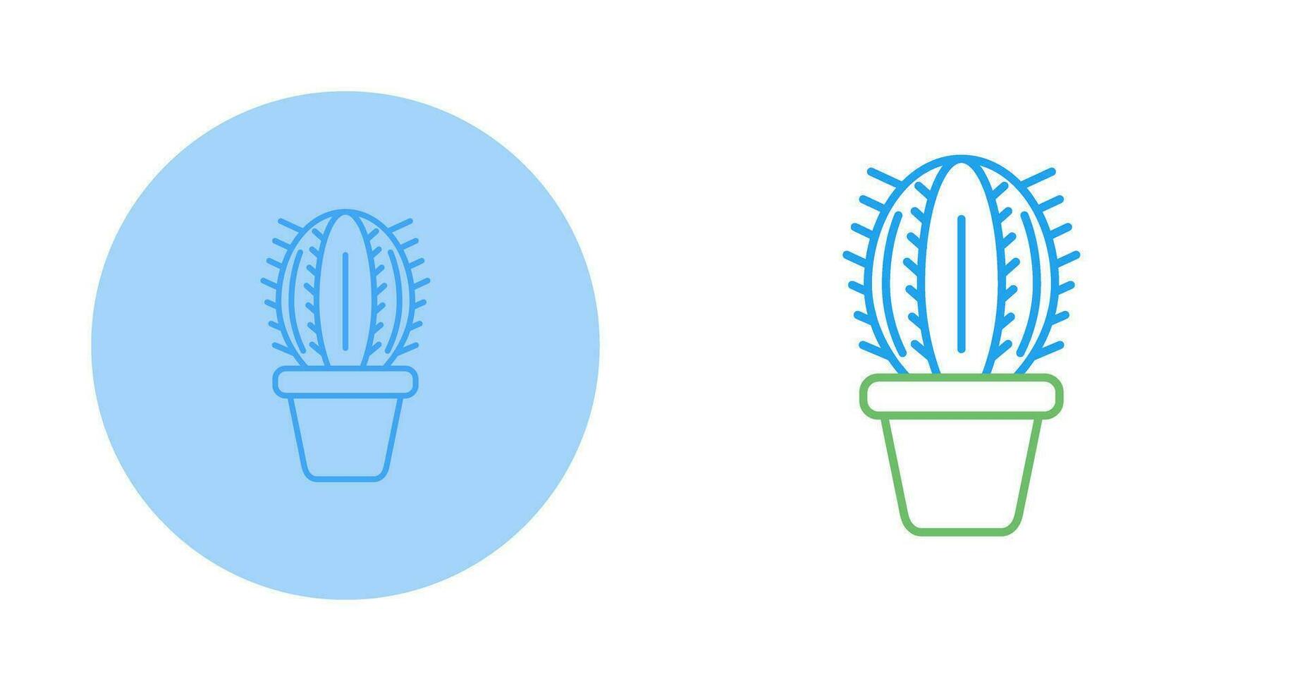 icono de vector de cactus