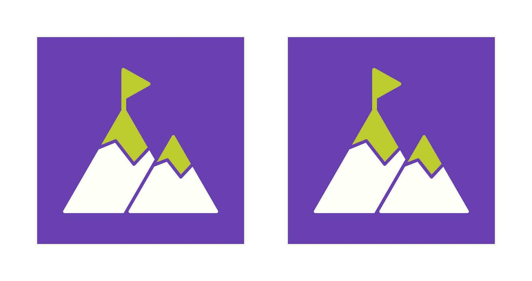 Peak Vector Icon