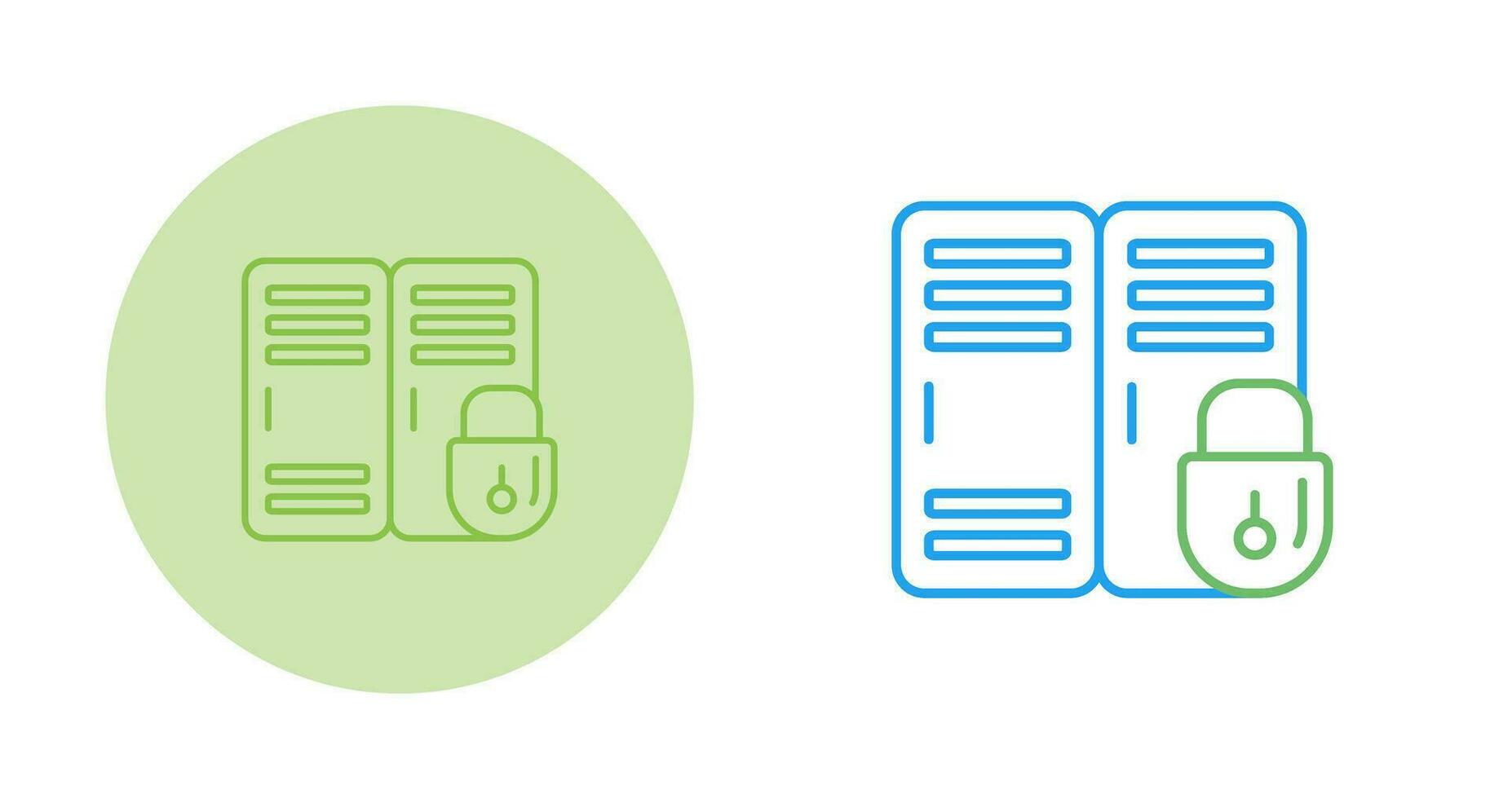 Locker Vector Icon
