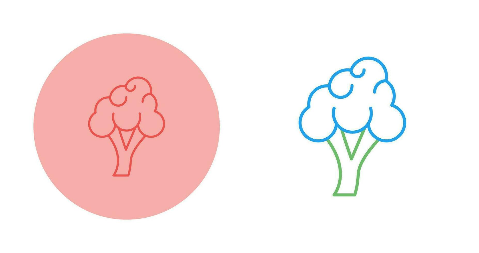 Broccoli Vector Icon