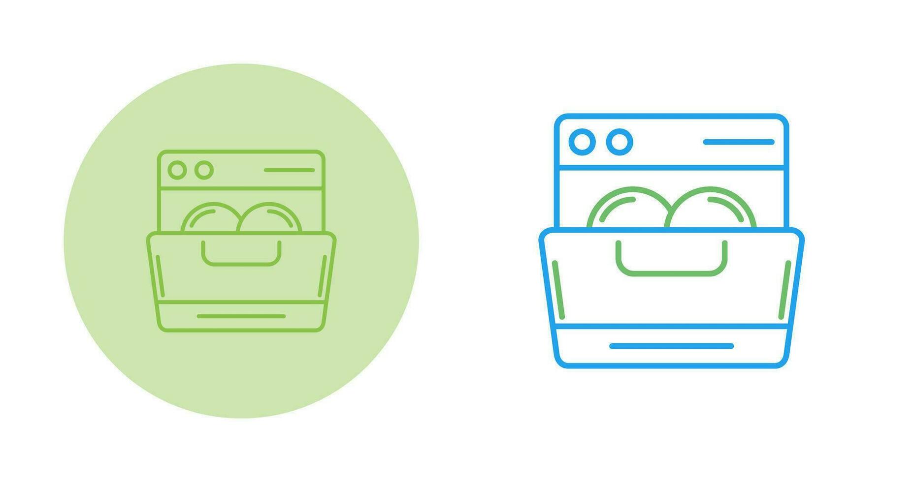 Dishwasher Vector Icon