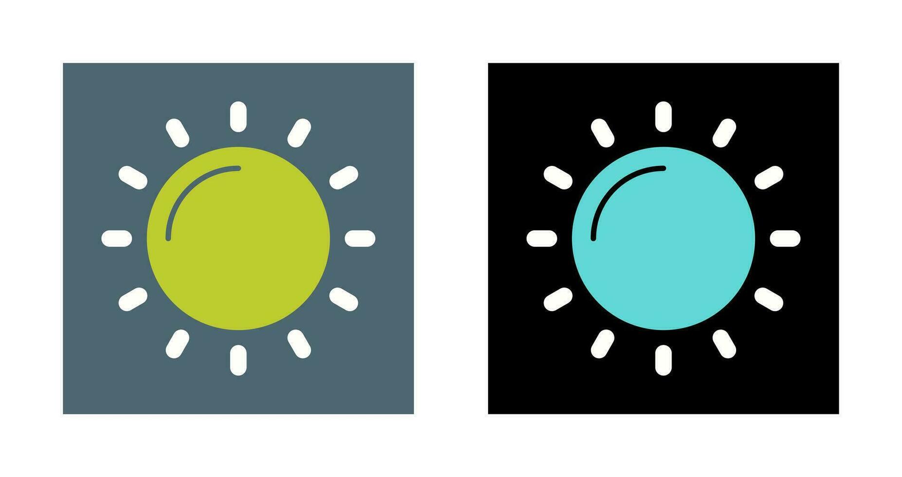 Sun Vector Icon