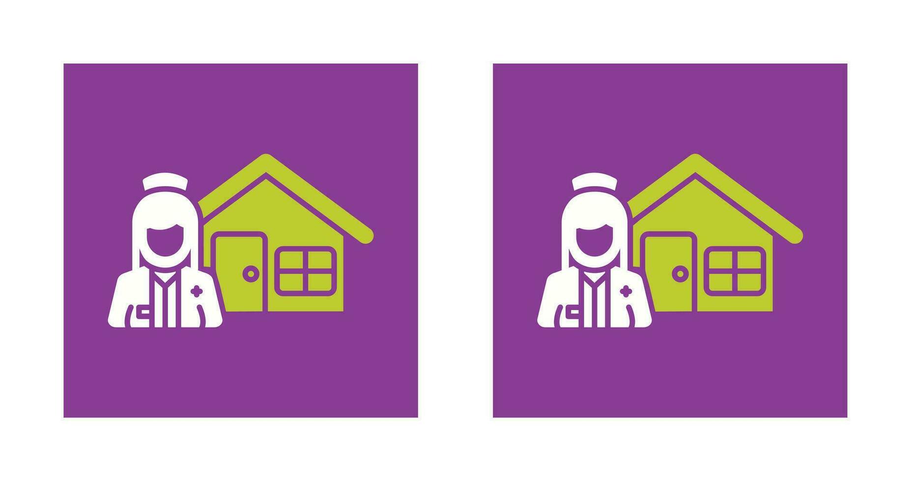 Nursing Home Vector Icon